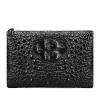 PADIEOE crocodile handbag mens clutch bag mens bag light luxury large capacity wallet envelope bag