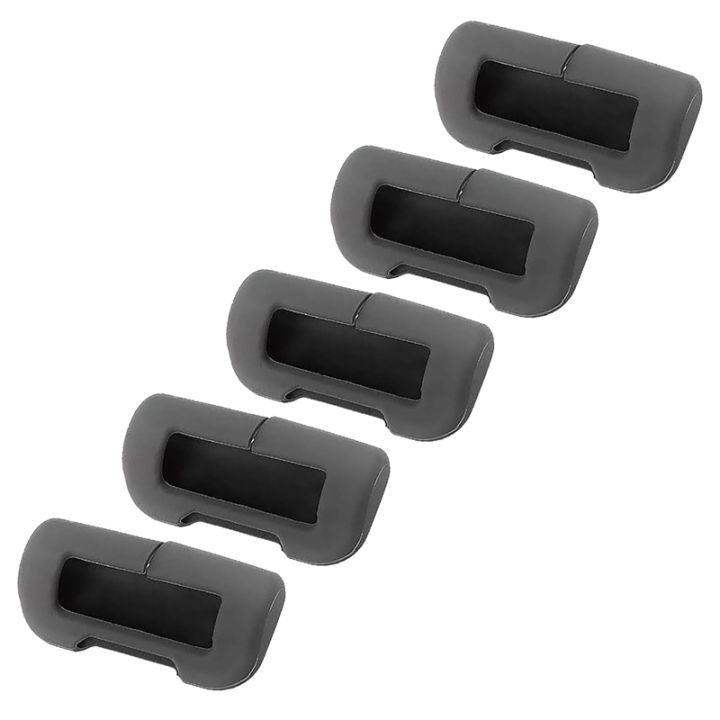 for-tesla-model-3-y-seat-belt-buckle-protective-cover-silicone-collision-avoidance-black-safety-belt-clip-protector-5pcs