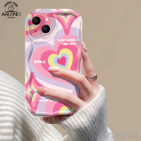 เคส Realme C55 C53 C35 C33 C3 C30 C21Y C25Y C25 C15 N55 C25S เคสโทรศัพท์ C11 C2 C20 9i 10 5 5 5S 5i Narzo 50i นายก Narzo ไล่ระดับสีสีชมพูสีสันซิลิโคนหัวใจ