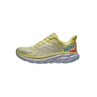 2023 legit 2023 available Hot sale Hoka one one Clifton 8 Shock Absorption Sneakers Yellow grey