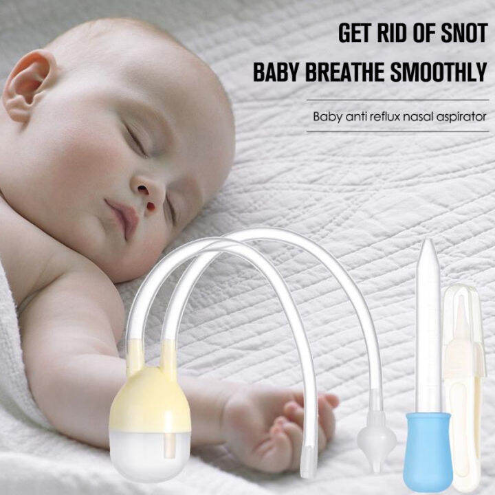 onlyway Nasal Aspirator Infant Nasal Suction Snot Cleaner Baby Mouth