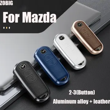 Mazda Key Fob Cover Case Leather Keyless Entry for Mazda – Leather