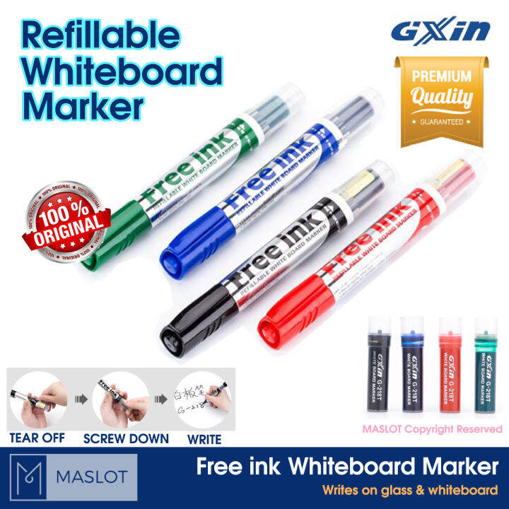 FreeInk Whiteboard Refillable Marker / Ink G218 (Refill) (GXIN) Lazada