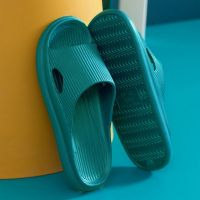 Fashion Home Slippers For Men Slip On Flats Hotel Indoor Floor Flat Shoes Female Slides Summer Non-Slip Family Bathroom Sandals