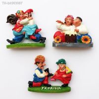 ┇ Creative Ukrainian Family Life Folklore Travel Memorial Decoration Crafts Magnetic Fridge Magnet