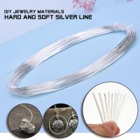 0.4-1.0.8mm Pure Solid 925 Sterling Silver Wire Thread Metal Silver String Line for Necklace Bracelet Earring Jewelry Making