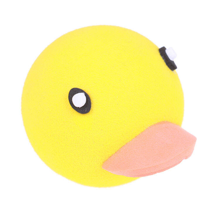 operacwwart1pc-yellow-duck-car-antenna-pen-topper-aerial-eva-ball-decor-as-ornament