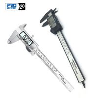 Vernier Scale 0-150มม. สแตนเลส/พลาสติก LCD Digital Caliper 6นิ้วเครื่องมือเครื่องมือวัดความลึก