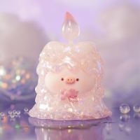 LuLu Pig Piko Pig 1st Anniversary Of Tianbao Piglet Candle Series Blind ของเล่น Kawaii ตุ๊กตา Action Figure ของเล่น Mystery