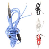 【cw】 3.5mm 4pole Male Plug Jack Replacement Headphone Audio Cable Maintenance Wire With MIC For Repair Upgrade Earphone 1