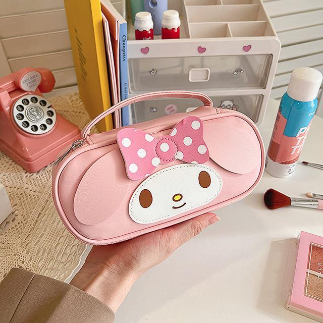 cc-kuromi-large-capacity-pu-leather-stationery-student-cartoon-storage