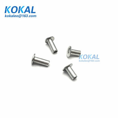 [YKAL-M5*5]100PCS Free Shipping M5 Series oval head semi-tubular rivet M5*5mm aluminum steel rivet