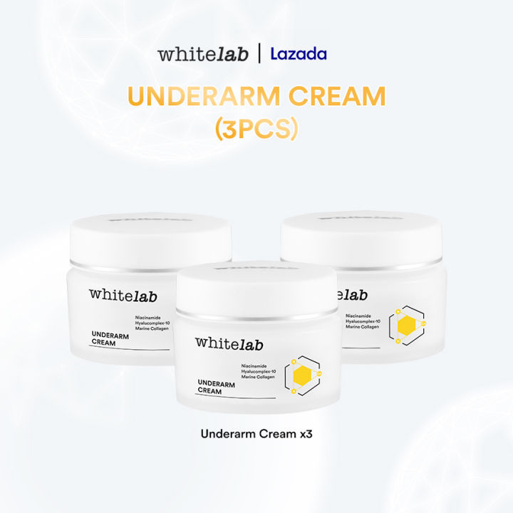 WHITELAB Underarm Cream (3pcs) | Lazada