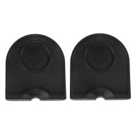 2X Manual Barista Coffee Espresso Latte Art Pen Tamper Holder Silicone Pad Mat Kitchen Accessories Black