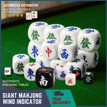 Classic Chinese Mahjong Game Set, Champagne Gold - with 148