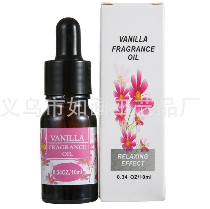 น้ำมันหอมละเหยอโรม่า-ขนาด-10ml-น้ำหอมอโรม่า-น้ำมันหอมละเหย-aroma-oil-สำหรับเครื่องเพิ่มความชื้นอโรม่า-เครื่องพ่นไอน้ำอโรม่า