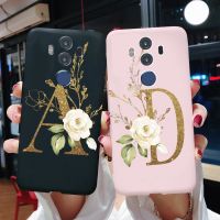 【CC】 Mate 10 Mate10 Letters Silicone Soft Funda Back Cover