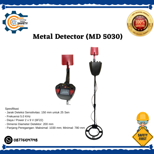Metal Detector (MD) 5030 - Alat deteksi logam | Lazada Indonesia