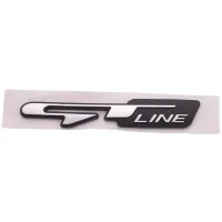 Cool 3D Car Style Sticker Gt Line Letters Sticker For Kia Rear Trunk Fender Car Doors Stickers Gt Line