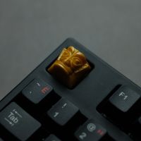 1pc Pharaoh Keycap Resin Artisan Customized Personalized Keycaps for Cross-axis Switch Mechanical Keyboard ESC keys