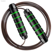 ♟▽❣ Adjustable Weighted Steel Wire Jumping Rope Z2 JUMPROPE hei hong lan lv Exercise Workout Training Gym Sport Fitness Equipment