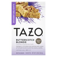 Premium for U?TAZO TEA  ชาดำรสขนมหวาน Butterscotch Blondie Dessert Delights Sugar and Calorie Free Black Tea 1กล่องมี15ซอง?