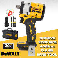 HIih26wuaprl DEWALT DCF922B อะตอม20V 1/2ในประแจผลกระทบไร้สายที่มีหมุดยึดเครื่องมือทั่งเฉพาะความเร็วตัวแปร Kunci Pas Listrik Iih26wuaprl DCF922