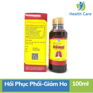 Siro Ho Bổ Phế Đại Uy - Giảm Ho -Hồi Phục Phổi- Chai 100ml