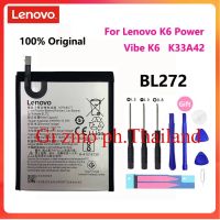 100% Original 4000MAh BL272แบตเตอรี่สำหรับ Lenovo K6 Power Vibe K6 K33A42โทรศัพท์มือถือเปลี่ยนแบตเตอรี่ Bateria