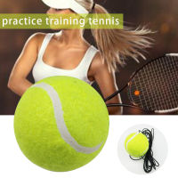 Tennis Ball with Elastic Rope Practice Single Training Partner Indoor Single Person Tennis Training Tool