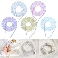 【CW】 New 1.55M USB Data Charging Cable Protector Wrap Organizer Earphone Protection Cord