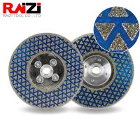 [HOT CHLXIWSHG 552] Raizi 115Mm-230Mm Electroplated เพชรตัดและบดใบมีดสำหรับหินอ่อนหินธรรมชาติเซรามิกแผ่นตัดสองด้าน