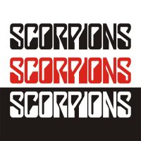 scorpions สติกเกอร์ pvc กันน้ำ  ขนาด 4x20 cm ราคา 19 บาท