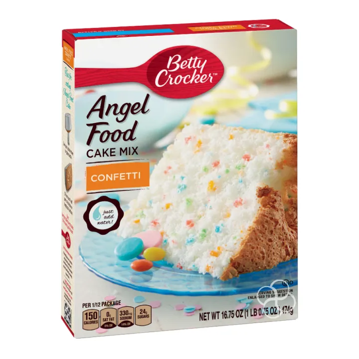 Betty Crocker Angel Food Confetti Cake Mix 474g | Lazada PH