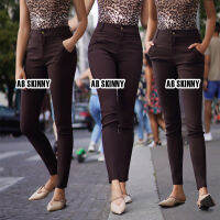 AB Skinny สีน้ำตาลเข้ม ของแท้ จากเพจดัง 300,000 Like กางเกง AB สกินนี่ยีนส์ ผู้หญิง