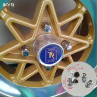 (N013) น๊อตล้อกันขโมย Lock Wheels รุ่นหัวปิด เกลียว1.50