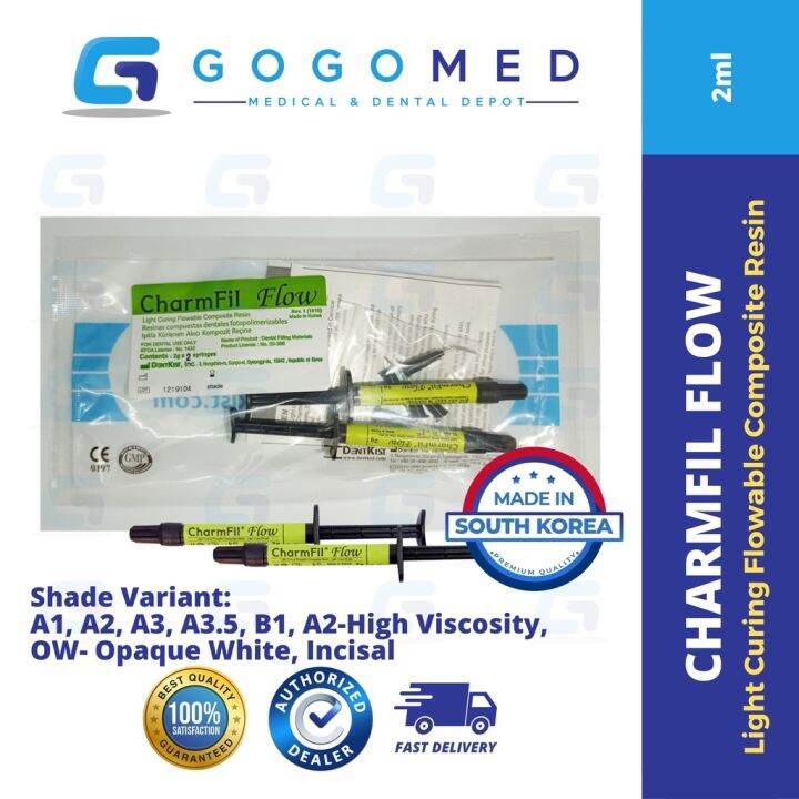 CharmFil Flow Light Curing Nano Hybrid Dental Flowable Composite Resin