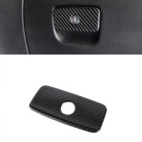 Co-Pilot กล่องเก็บของ Handle สติ๊กเกอร์ตกแต่งสำหรับ Jeep Grand Cherokee 2011-2021อุปกรณ์ตกแต่งภายในรถยนต์คาร์บอนไฟเบอร์