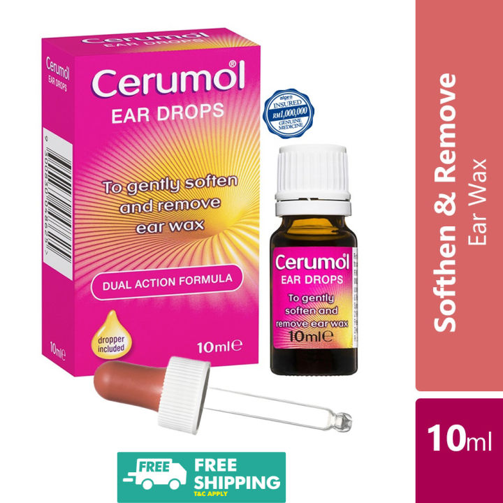 Alpro Pharmacy Cerumol Ear Drop (11ml) ear wax removal Lazada