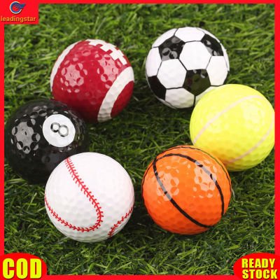 LeadingStar RC Authentic High Strength Novelty Rubber Golf Balls Golf Game Balls