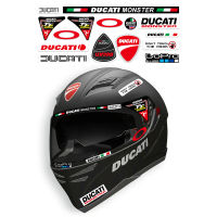 Ducati สติ๊กเกอร์ตกแต่งหมวกกันน็อคสะท้อนแสงมันวาวสติ๊กเกอร์ไวนิลกันน้ำรถจักรยานยนต์สำหรับ Z200