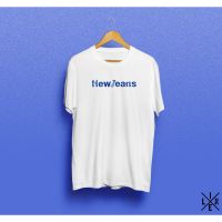 【New】(ขายส่งได้)เสื้อยืดผ้าฝ้ายพิมพ์ลายคลาสสิก เสื้อยืด ลาย Xline Distro NewJeans