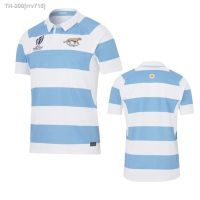 2023Rugby World Cup 2023 Argentina Home Rugby Jersey Short Sleeve Comfortable Adult T-shirt Fashion Training