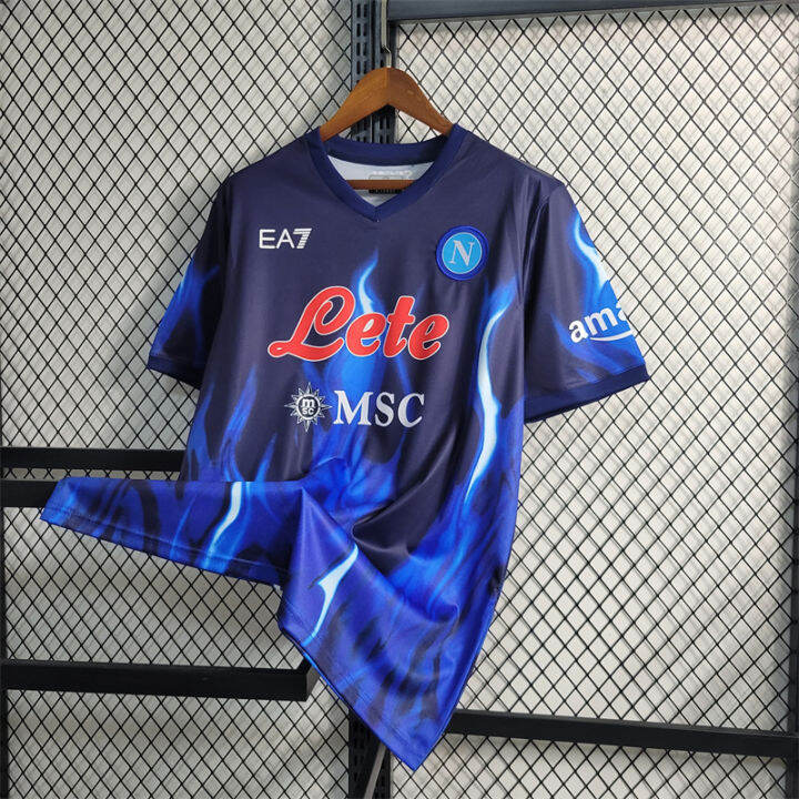 Naples Jersey 23/24 Football Kit 2023 2024 Soccer Team Shirt | Lazada PH