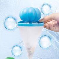 Washing Machine Laundry Ball Dirty Collection Bag Hair Filter Laundry Supplies Reusable Filtering Mesh Laundry Cleanin Floating