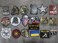 Miếng patch dán logo tem vải thêu US army Swat 511 trang trí balo 511, balo lính, áo lính