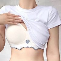 Push Up Bra Seamless and Wireless Lingerie Summer Comfortable Bra No Steel Ring Small Breasts Gather Bra