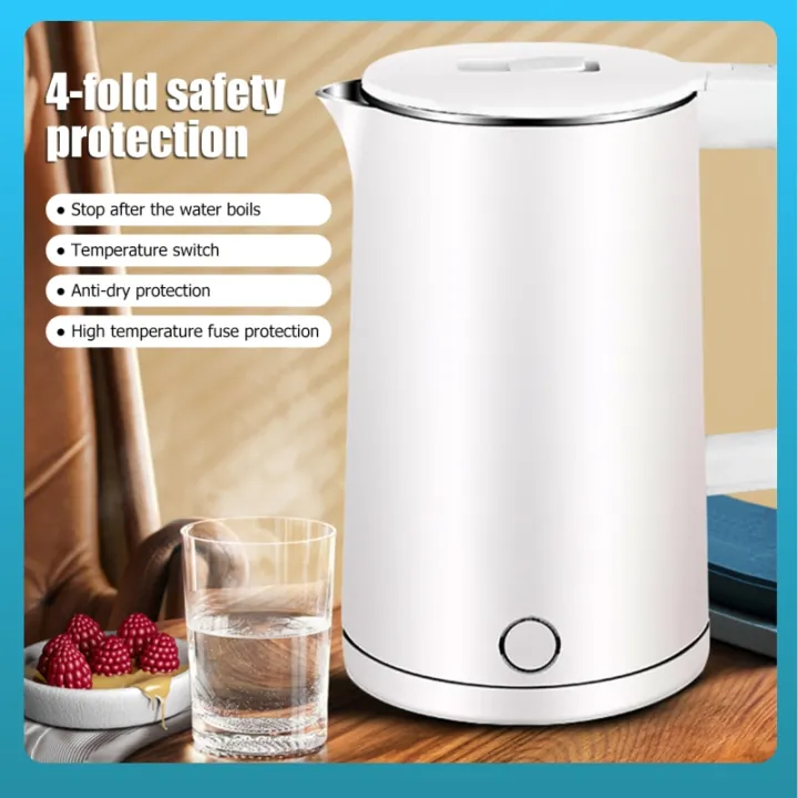 COD【Manila Spot】Electric Kettle 2.3L 1500W Quick Cooking Electric