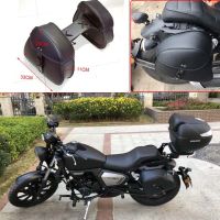 Motorcycle Bag Leather Saddle Bags 2pcs For Harley Sportster XL 883 XL 1200 Side Tool Bag Luggage alforjas para moto saddlebags