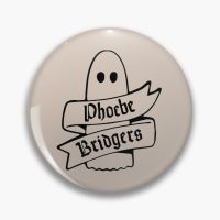 Phoebe Bridgers Ghost Sticker And More  Soft Button Pin Badge Fashion Lover Cute Metal Decor Lapel Pin Hat Clothes Jewelry Gift Fashion Brooches Pins